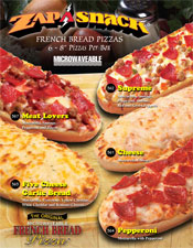 Simple fundraising idea - Zap a snack french bread pizza everyone will love.